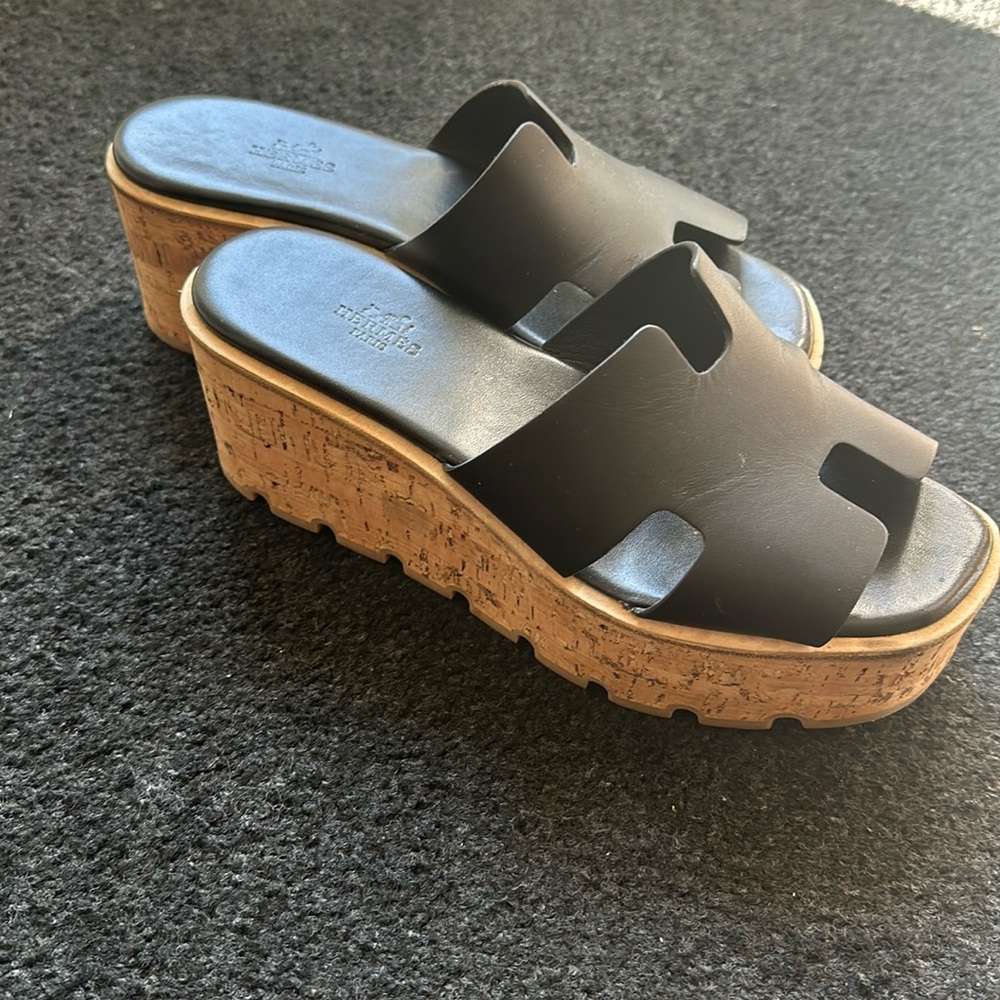 Hermes wedge sandal EZE 30